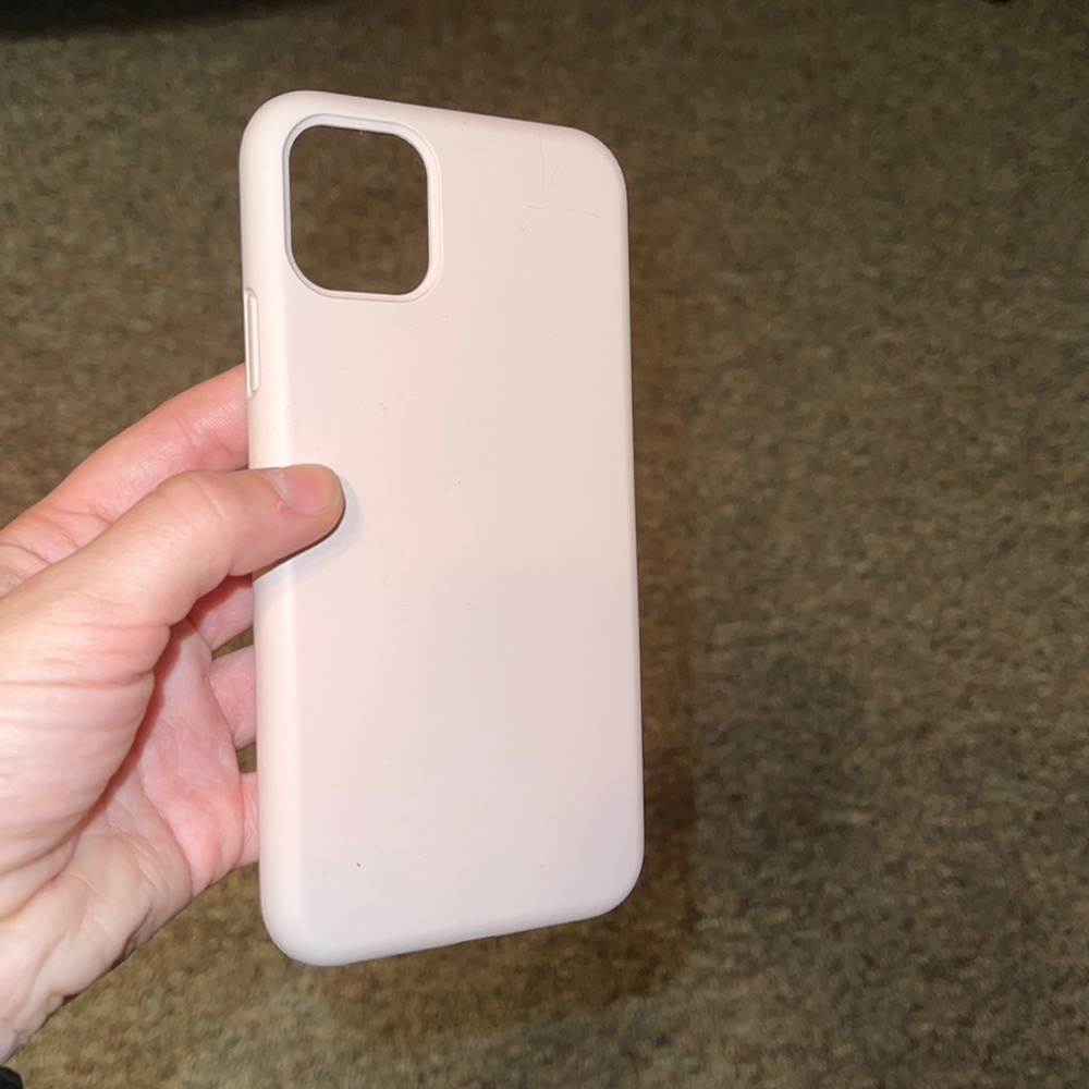 iPhone 11 Pro Max blush pink phone case